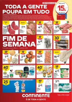 Pré-visualização Continente Fim de Semana à Continente válido de 04/09/2026