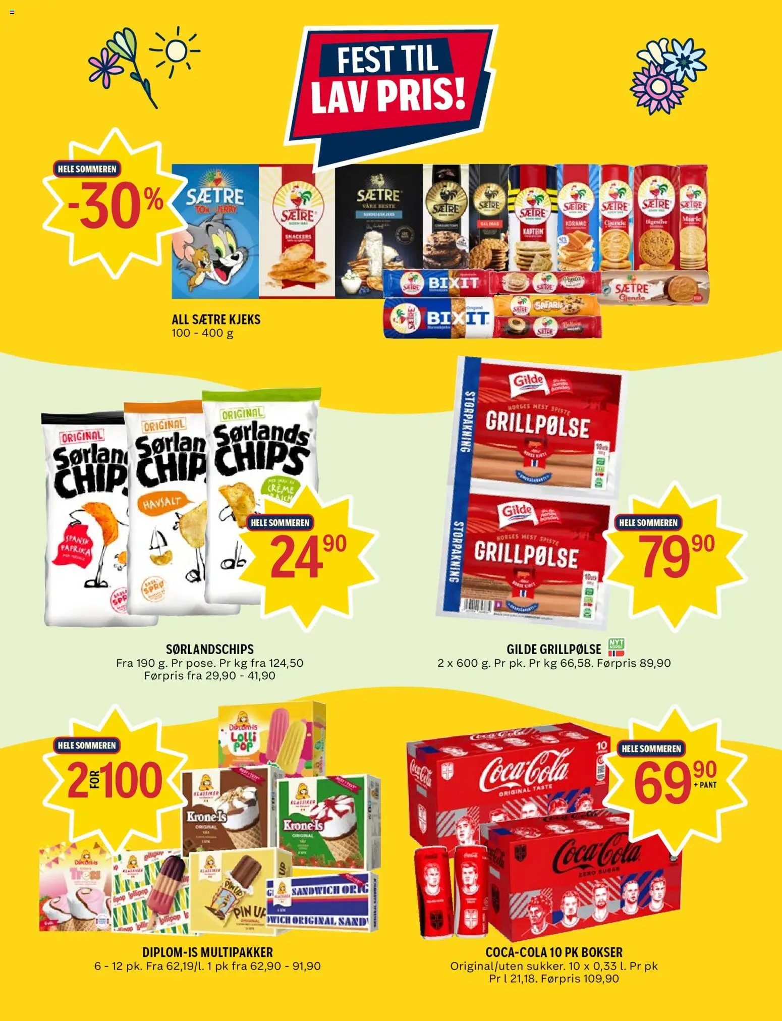 {H1} | Side: 6 | Produkter: Chips, Paprika, Is, Sørlandschips