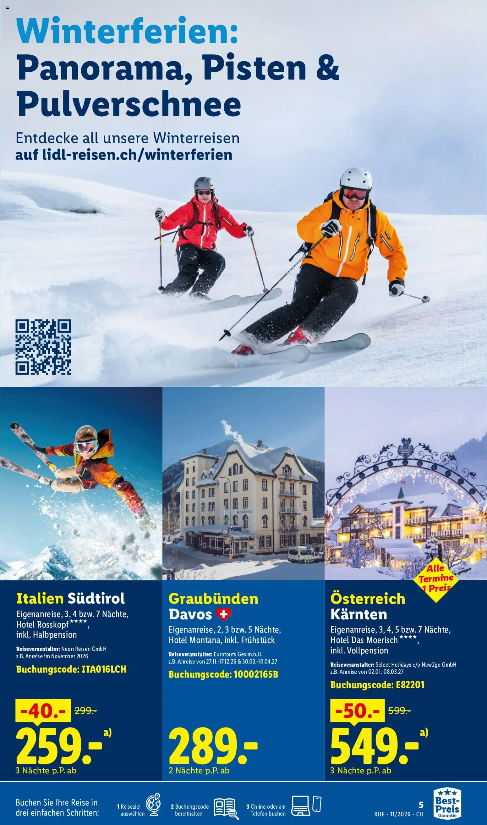 Lidl aktionen November Reise-Highlights – gültig ab 28.10.2026 | Seite: 5 | Produkte: Telefon
