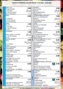 Simmel Bayern ab 27.04.2026 gültig | Seite: 5 | Produkte: Butter, Sirup, Fischstabchen, Eis