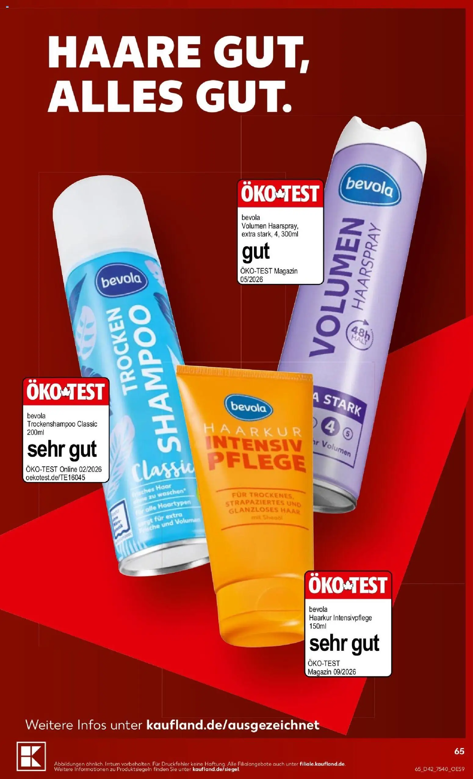 Kaufland Prospekt – gültig ab 12.10.2026 | Seite: 71 | Produkte: Shampoo, Haarspray, Magazin