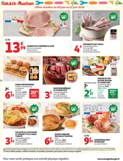 Auchan folder / publicité - Voorbeeld van een folder van Auchan, geldig van 09.06.2026 | Pagina: 28 | Producten: Ketchup, Cheddar, La