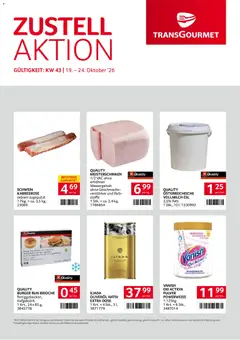 Transgourmet Flugblatt ab 19.10.2026 gültig