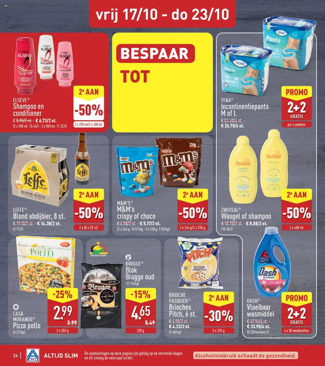 {H1} | Pagina: 26 | Producten: Pizza, Shampoo, Conditioner, Wasmiddel