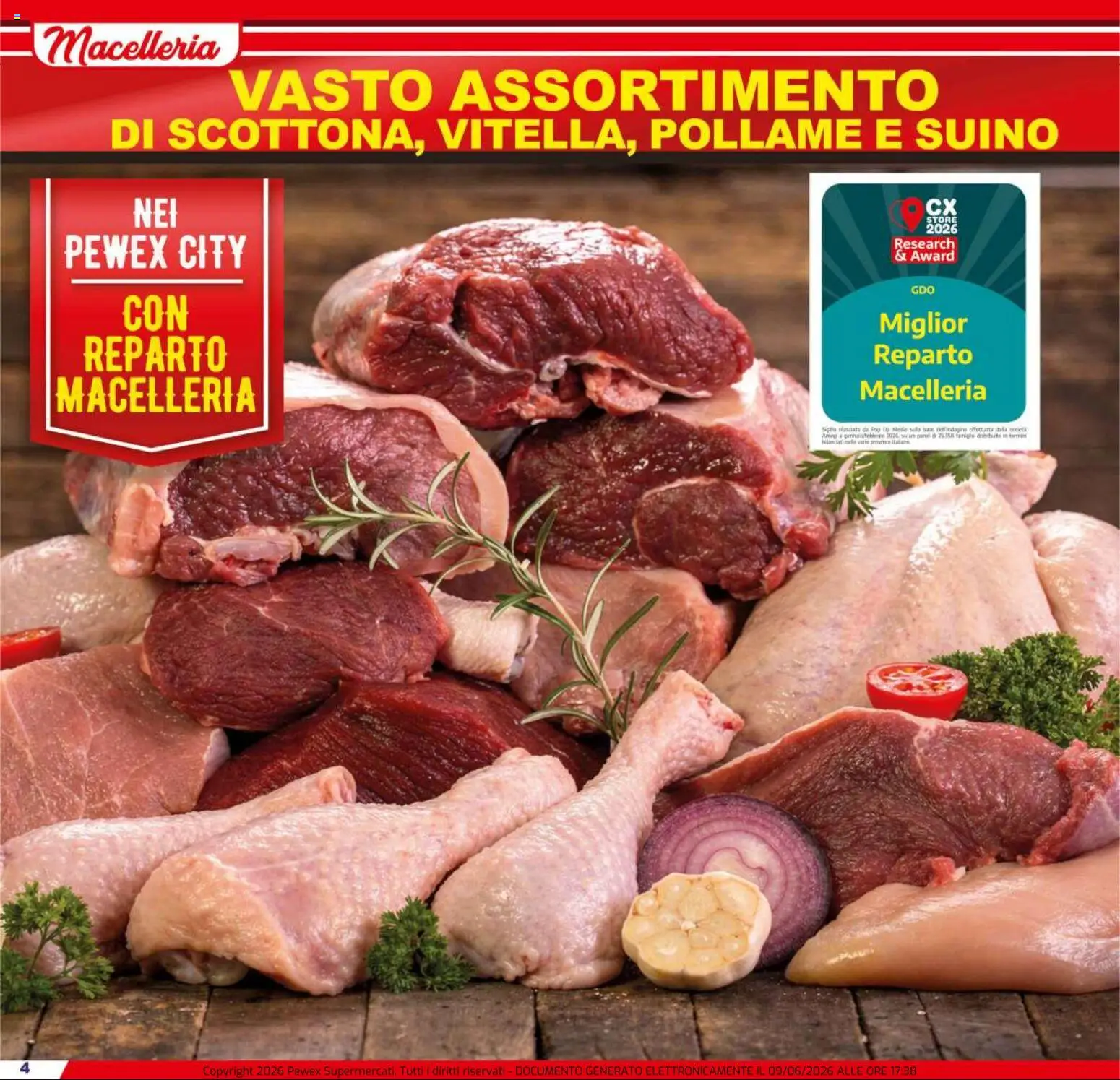Volantino Pewex del 10.06.2026 | Pagina: 4 | Prodotti: Suino