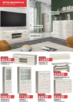 Merkury Market akciós újság - amely érvényes a következő dátumtól: 2026.07.01. | Oldal: 16 | Termékek: Komód, Vitrin, Dohányzóasztal, Szekrény