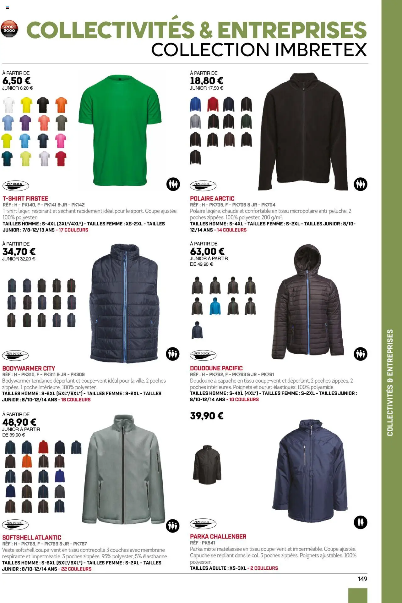 {H1} | Page: 149 | Produits: Couches, Veste, Doudoune