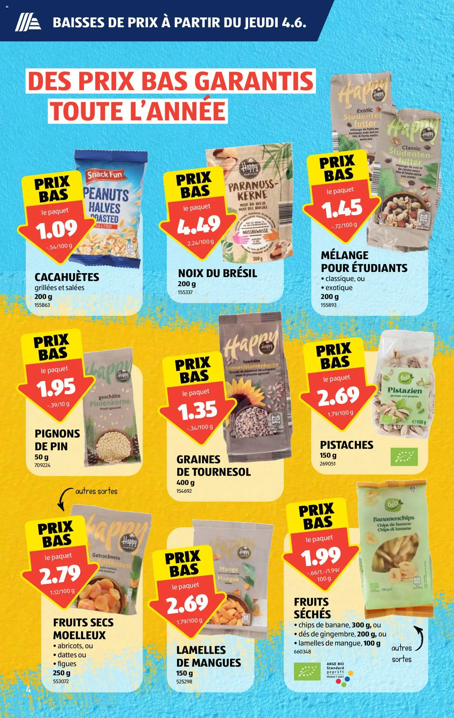 Aldi aktionen FR – gültig ab 04.06.2026 | Seite: 4 | Produkte: Chips, Mango
