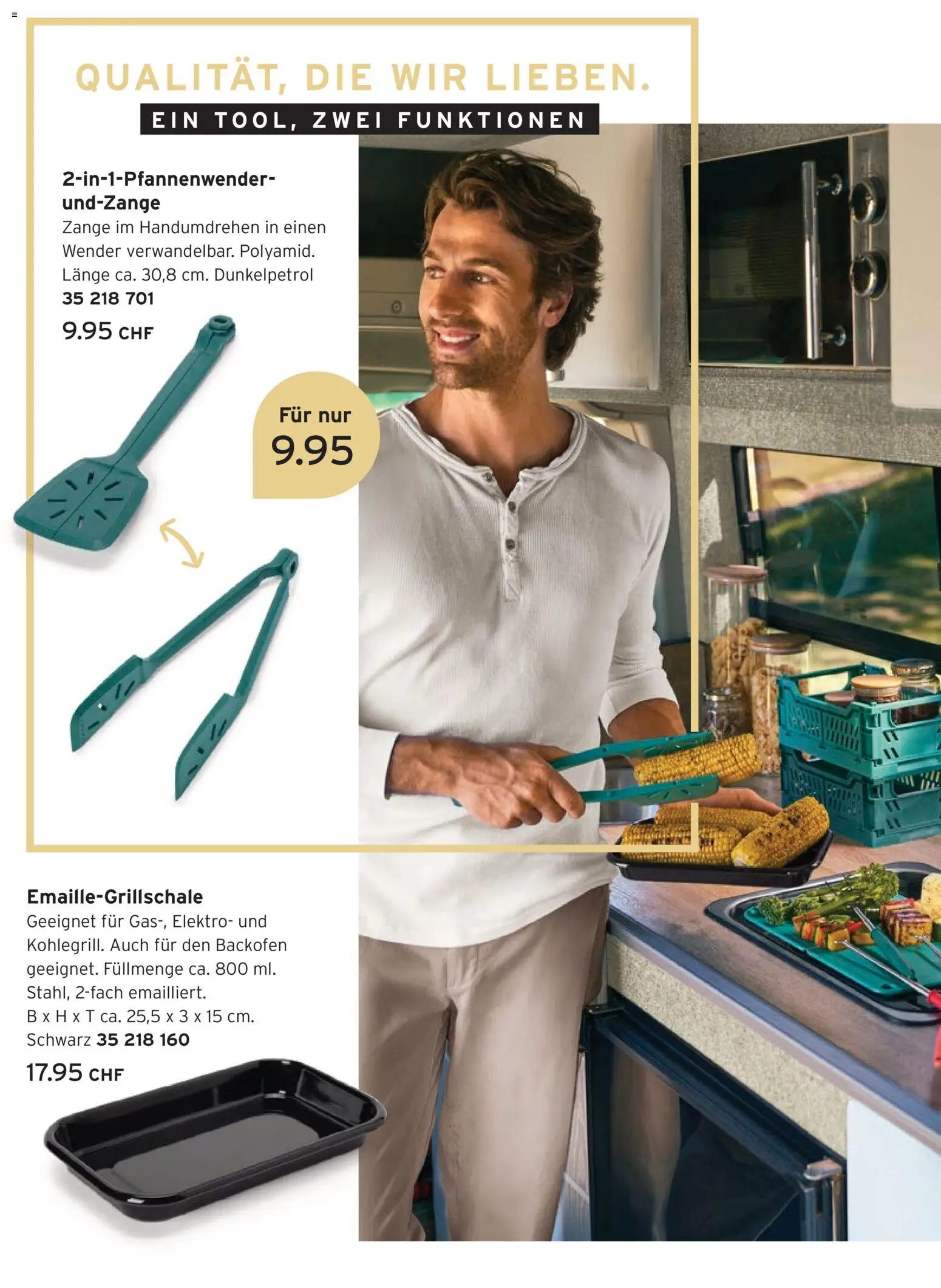 Tchibo aktionen Draußen kochen – gültig ab 14.07.2026 | Seite: 10 | Produkte: Backofen