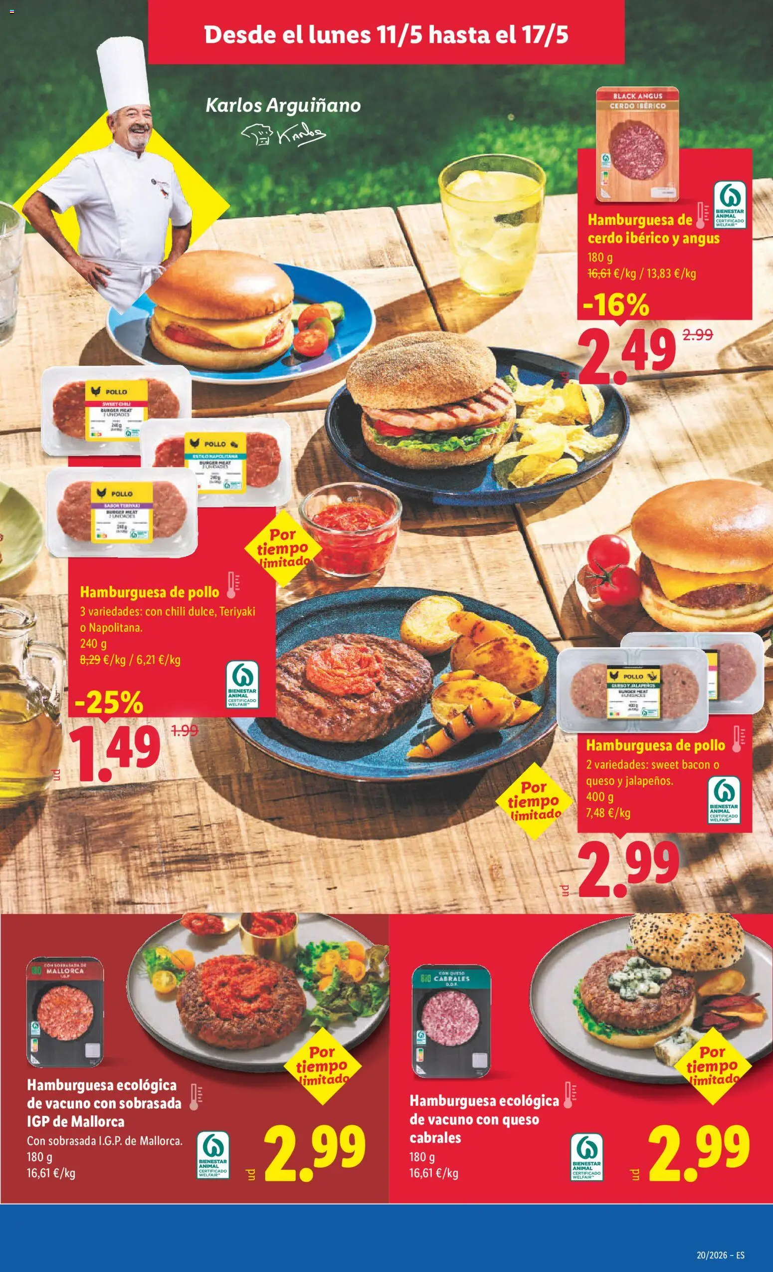 Lidl folleto │ válido desde el 11.05.2026 | Página: 9 | Productos: Queso, Cerdo, Σοκολατούχο γάλα, Sobrasada