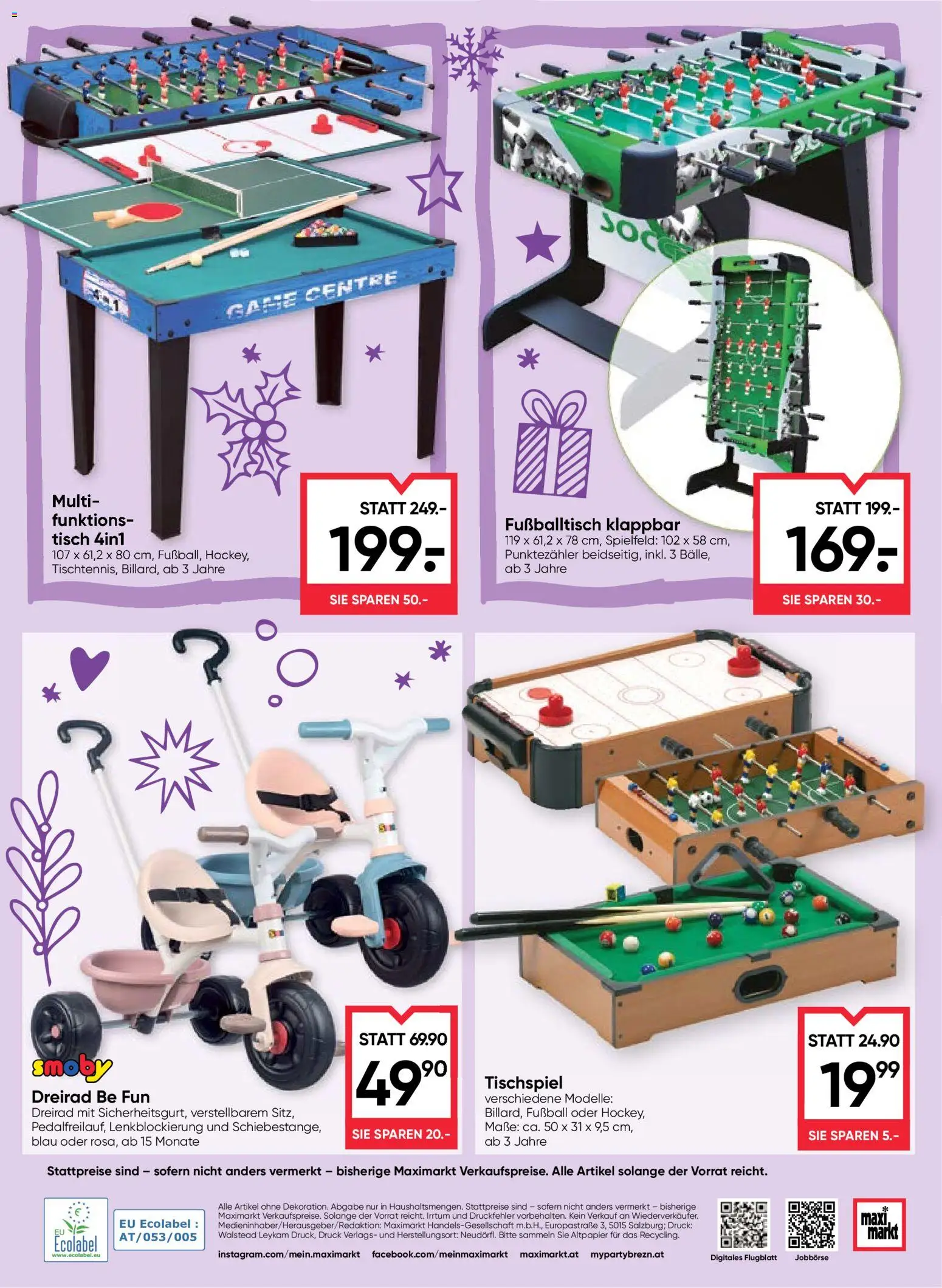 Maximarkt Beilage gültig ab 29.10.2026 | Seite: 48 | Produkte: Tisch