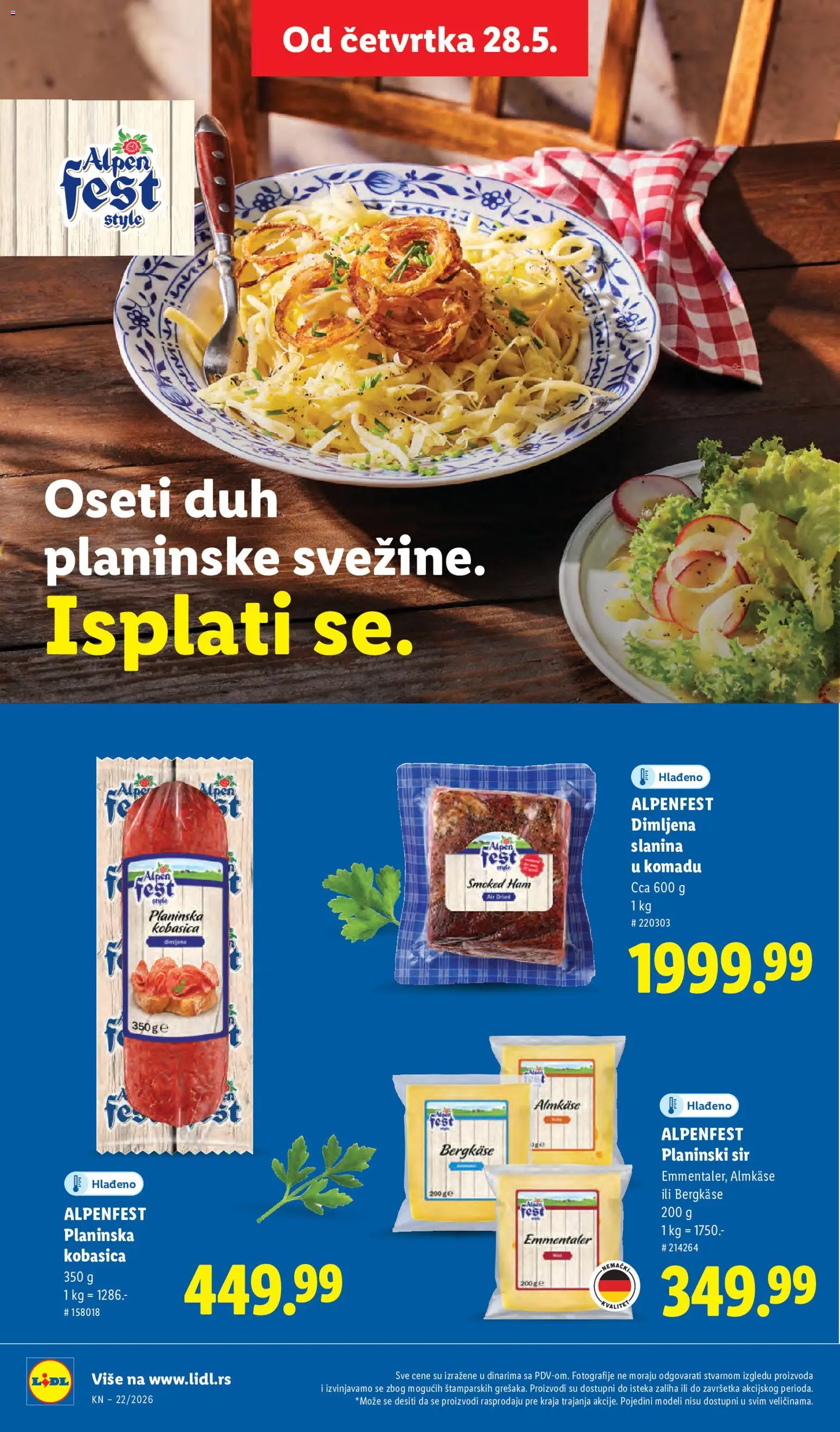 Lidl katalog - važi od 28.05.2026 | Strana: 50