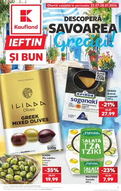 Ofertele Kaufland valabile de la 22.07.2026