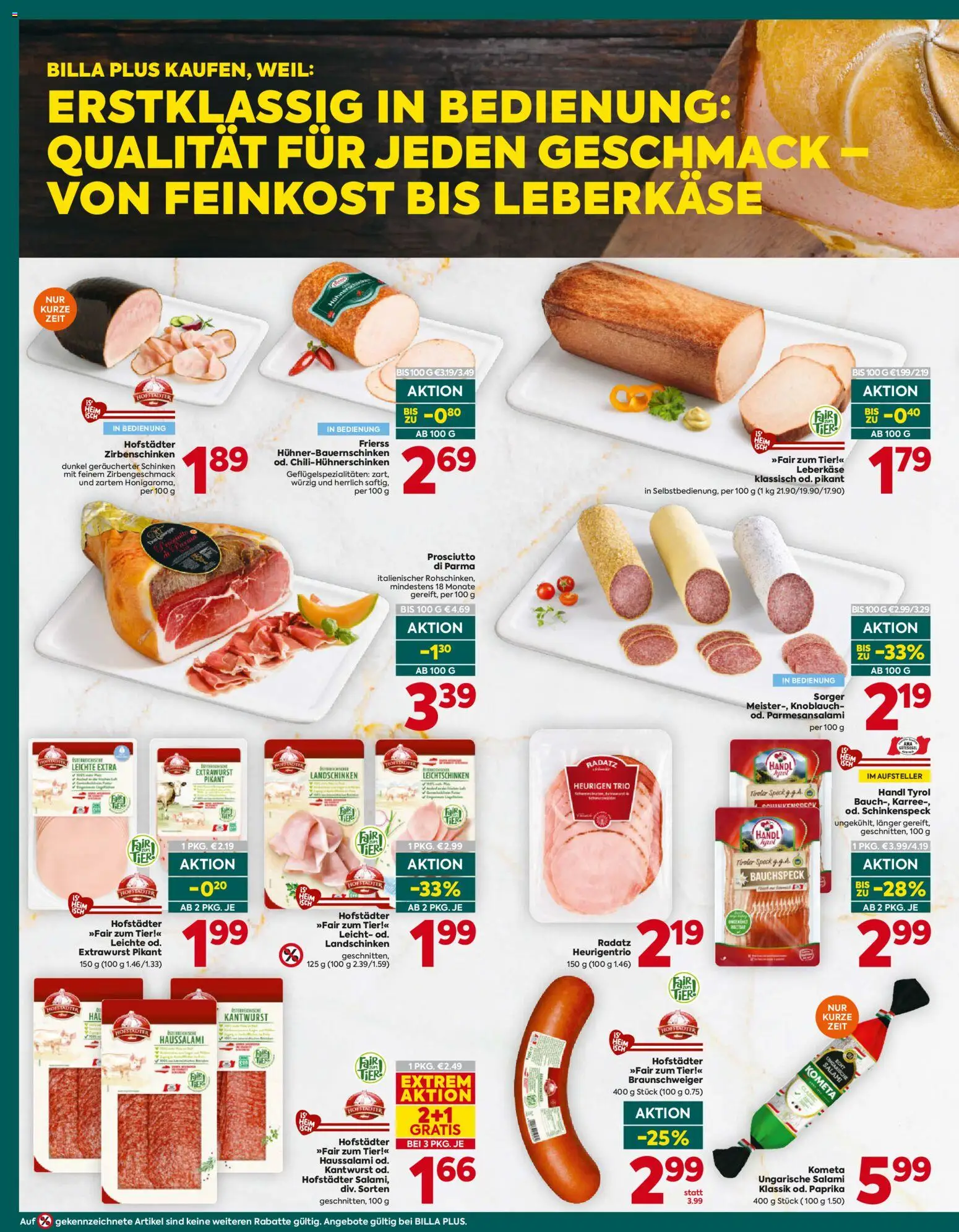 Billa Plus Flugblatt gültig ab 24.09.2026 | Seite: 10