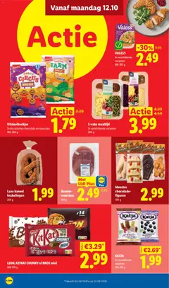 Monster chocolade-figuren, Monster chocolade-figuren 100 g - Voorbeeld van een folder van Lidl, geldig van 19-10-2026 | Pagina: 14
