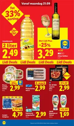 Diverse maaltijd-salades, Diverse maaltijd-salades - Voorbeeld van een folder van Lidl, geldig van 21-09-2026 | Pagina: 10