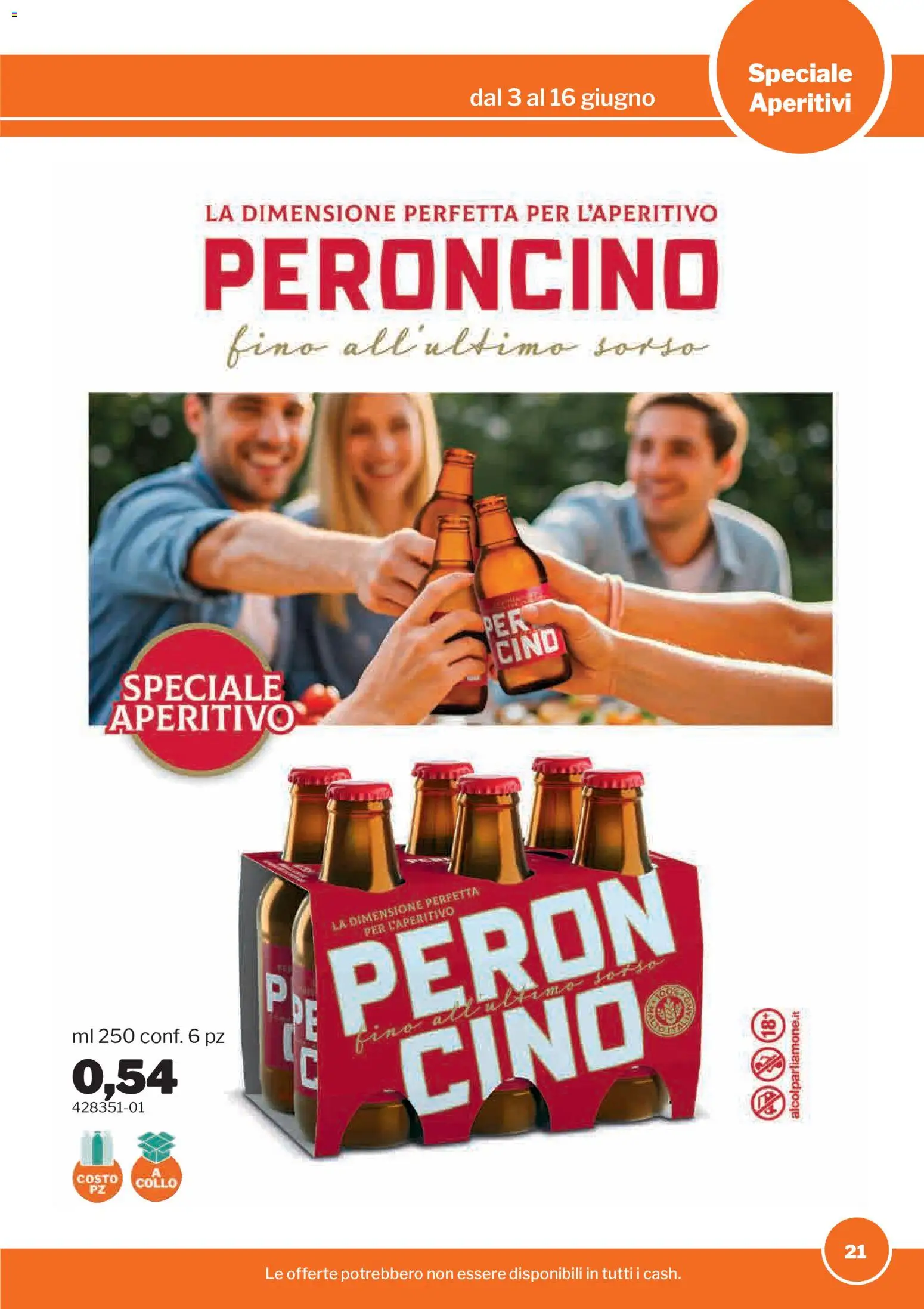 Volantino Sogegross del 03.06.2026 | Pagina: 21 | Prodotti: Aperitivo