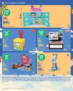 Intermarché - Prévisualisation de Intermarché - Découvrez les jouets de Noël valide à partir de 20/10/2026 | Page: 4 | Produits: Couvercle, Aspirateur, Briques, Chariot