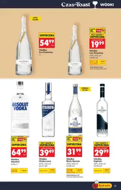 Pogląd oferty "Wódka Biały Bocian, 40%, 500 ml" - ważna od 18.05.2026 | Strona: 21