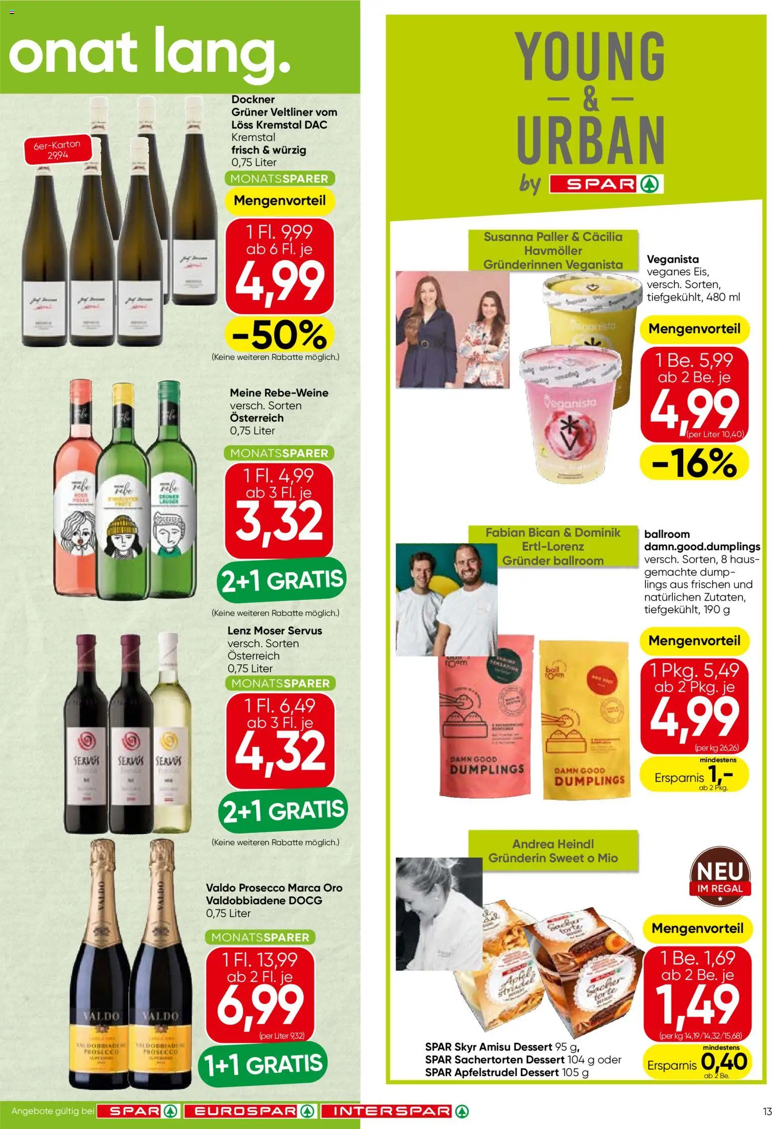 Spar Flugblatt - Kärnten gültig ab 11.06.2026 | Seite: 13 | Produkte: Regal