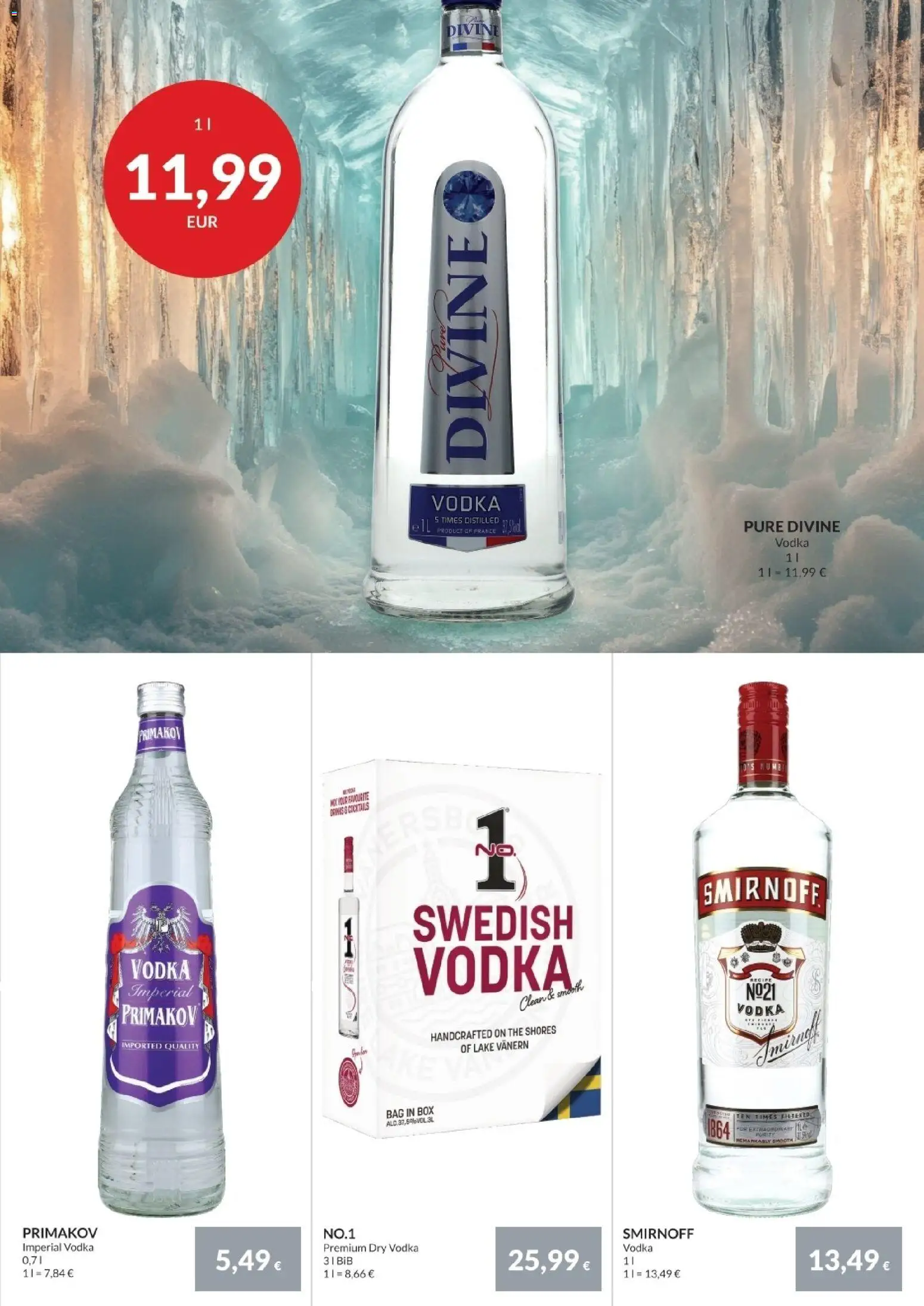 Nielsen Discount tilbudsavis – gyldig fra 09.04.2026 | Side: 41 | Produkter: Vodka