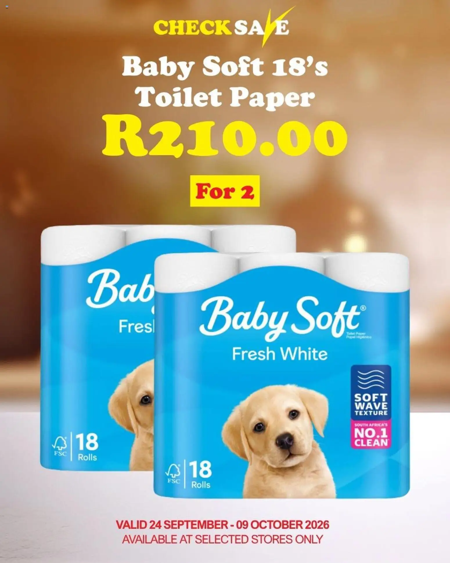 New Check Save catalogue – valid from 24/09/2026 | Page: 8 | Products: Toilet, Paper, Toilet paper