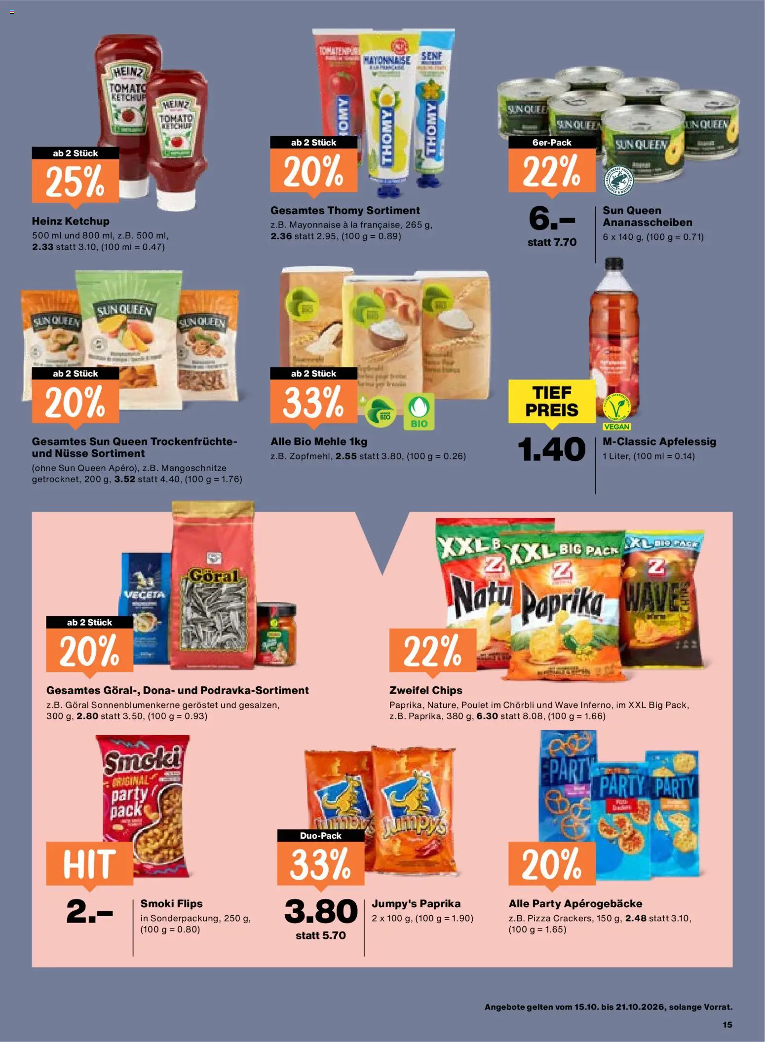Migros aktionen – gültig ab 15.10.2026 | Seite: 15