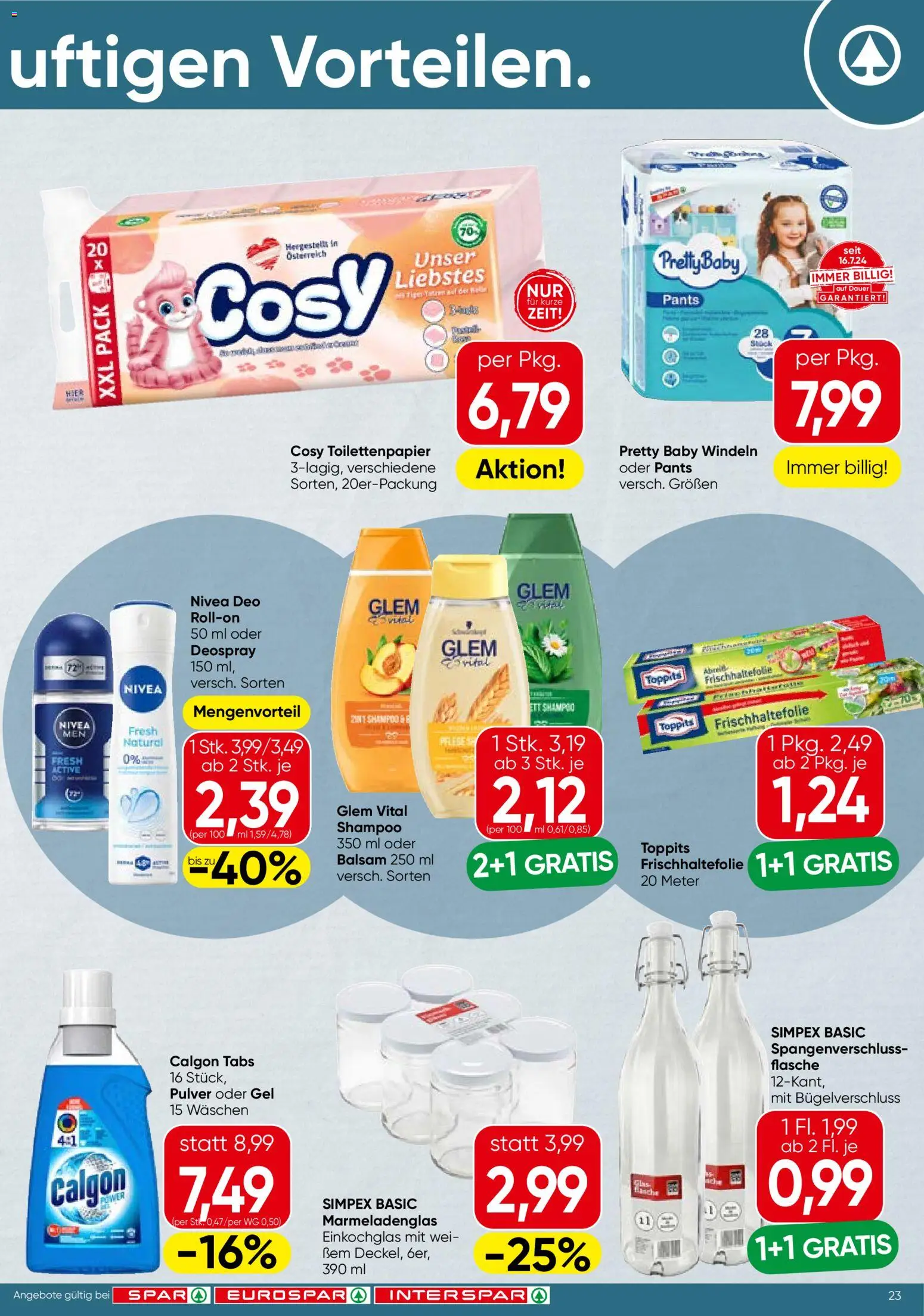 Spar Flugblatt - Salzburg gültig ab 21.05.2026 | Seite: 23 | Produkte: Shampoo