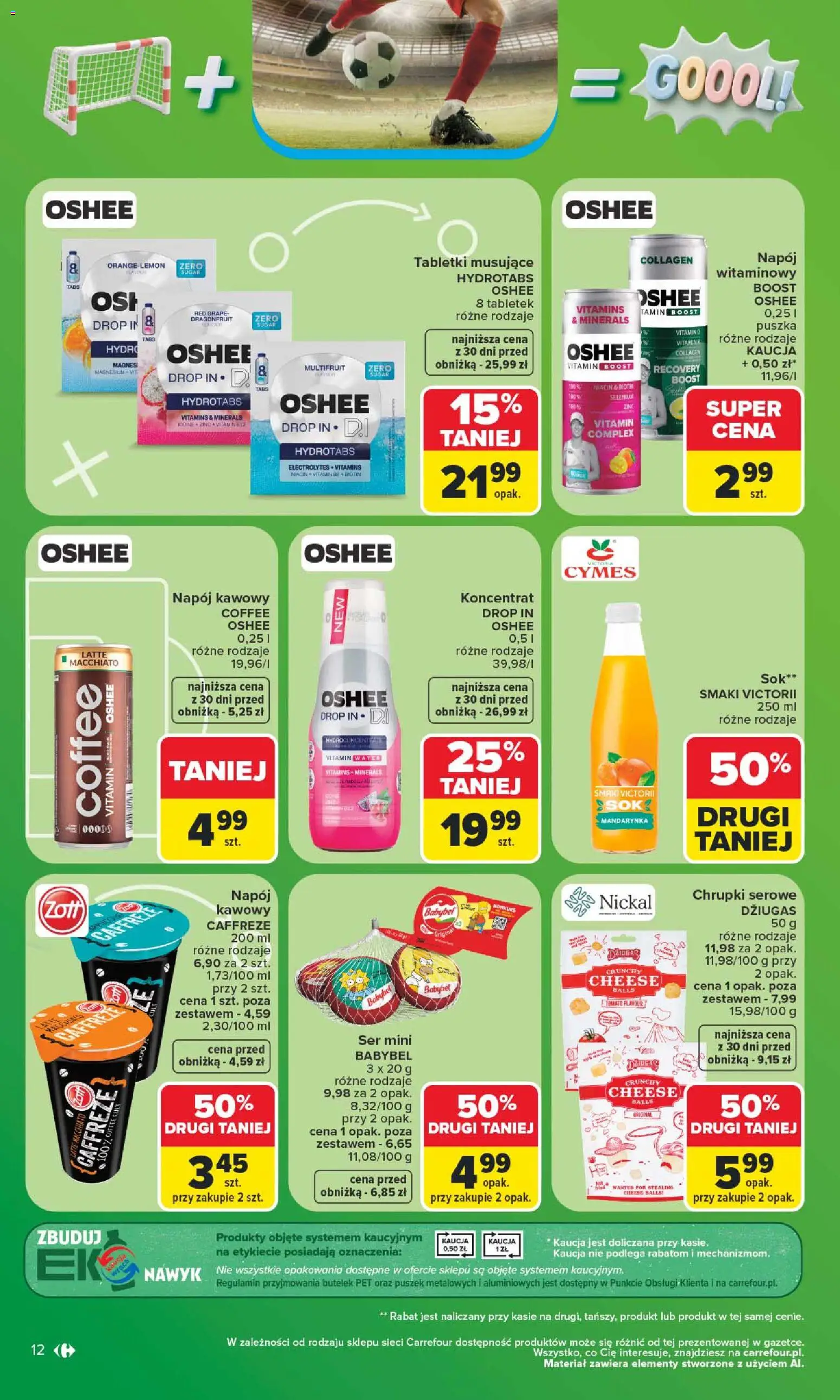 Carrefour gazetka od 08.06.2026 | Strona: 14 | Produkty: Chrupki, Chrupki serowe, Ser, Sok