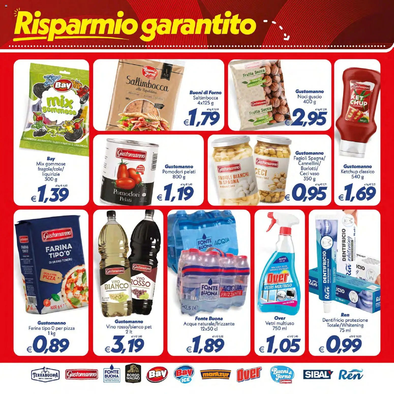 Volantino SuperConveniente del 16/07/2026 | Pagina: 21 | Prodotti: Pizza, Ketchup, Ceci, Vino rosso