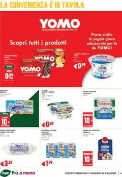 Anteprima del volantino PAM volantino Occasioni Extra valido a partire dal 21.05.2026 | Pagina: 6 | Prodotti: Yogurt greco, Yogurt, Tè, Burro