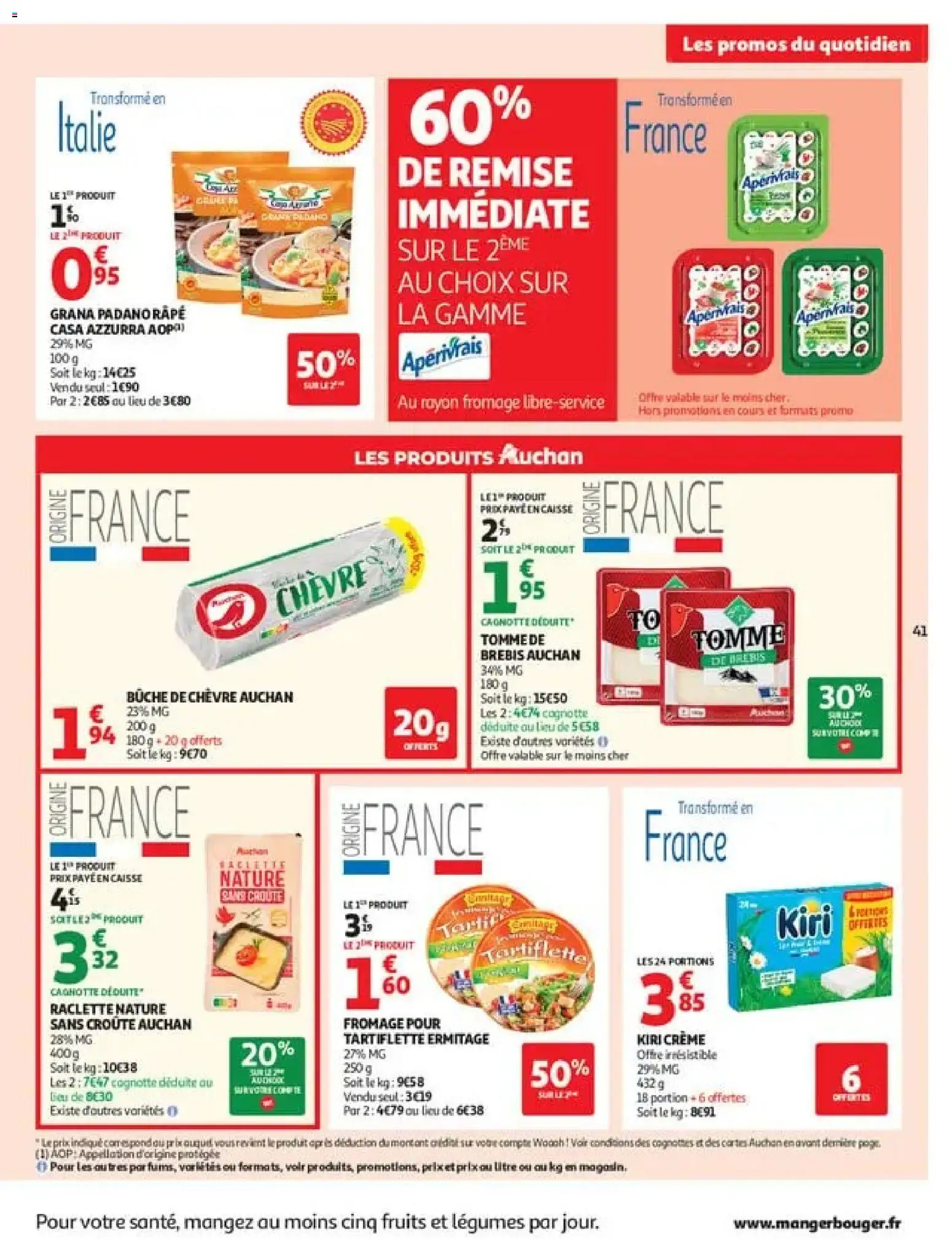 {H1} | Pagina: 41 | Producten: Grana Padano, La, Crème