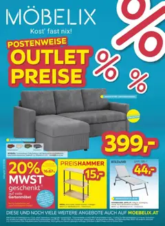Möbelix Postenweise Outlet Preise ab 07.07.2026 gültig