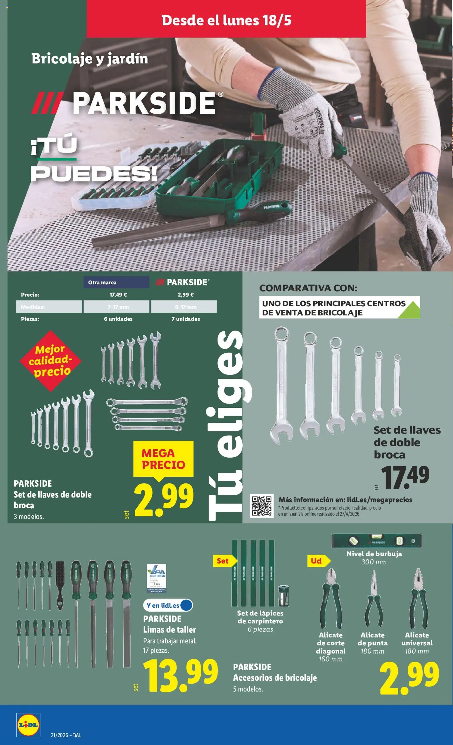 Lidl folleto de bazar │ válido desde el 18.05.2026 | Página: 14