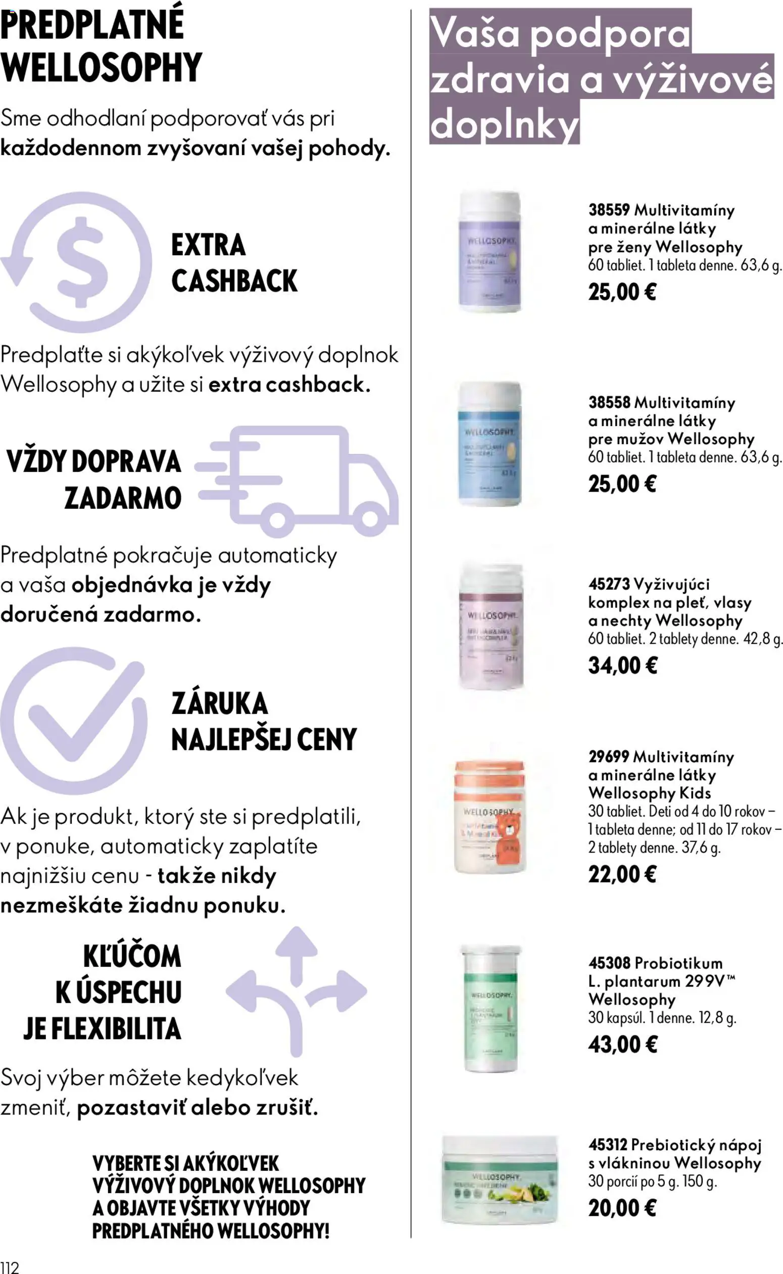 Nové Oriflame akcie – leták je platný od 08.07.2026 | Strana: 112