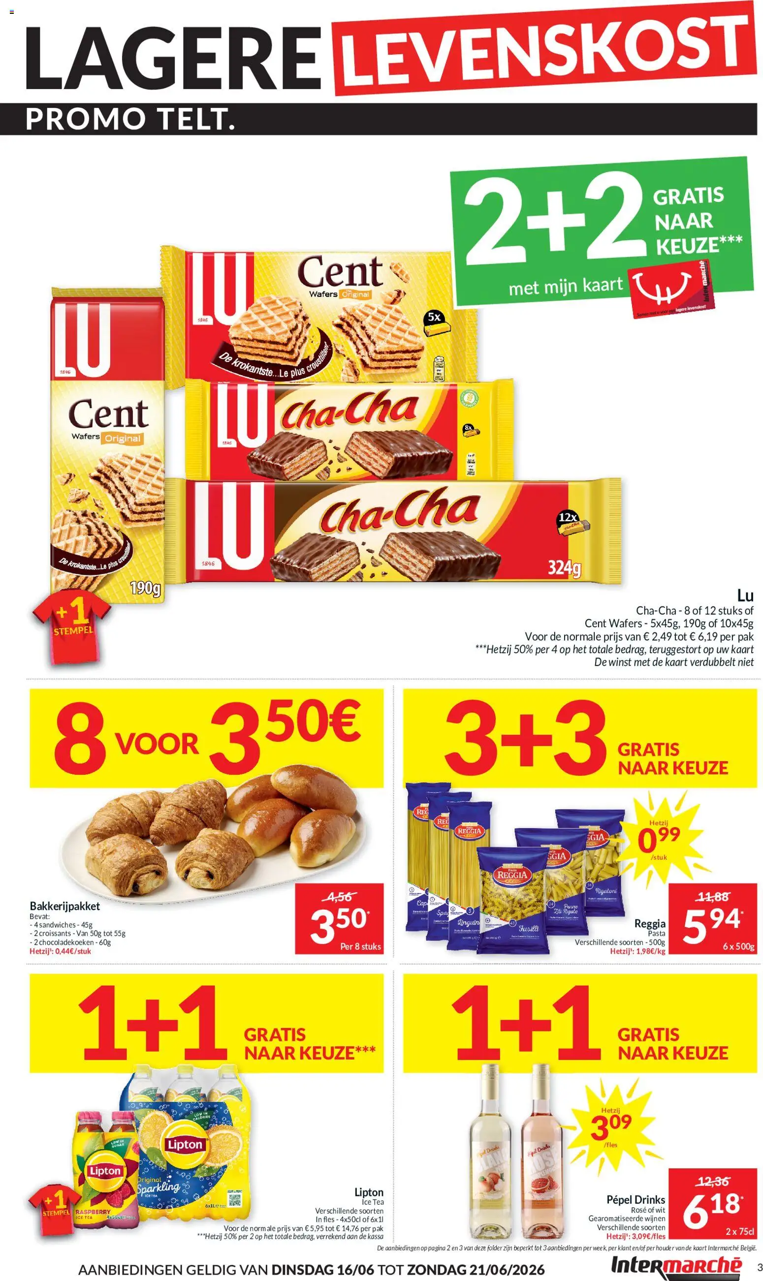 {H1} | Pagina: 3 | Producten: Fles, Pasta, Kaart