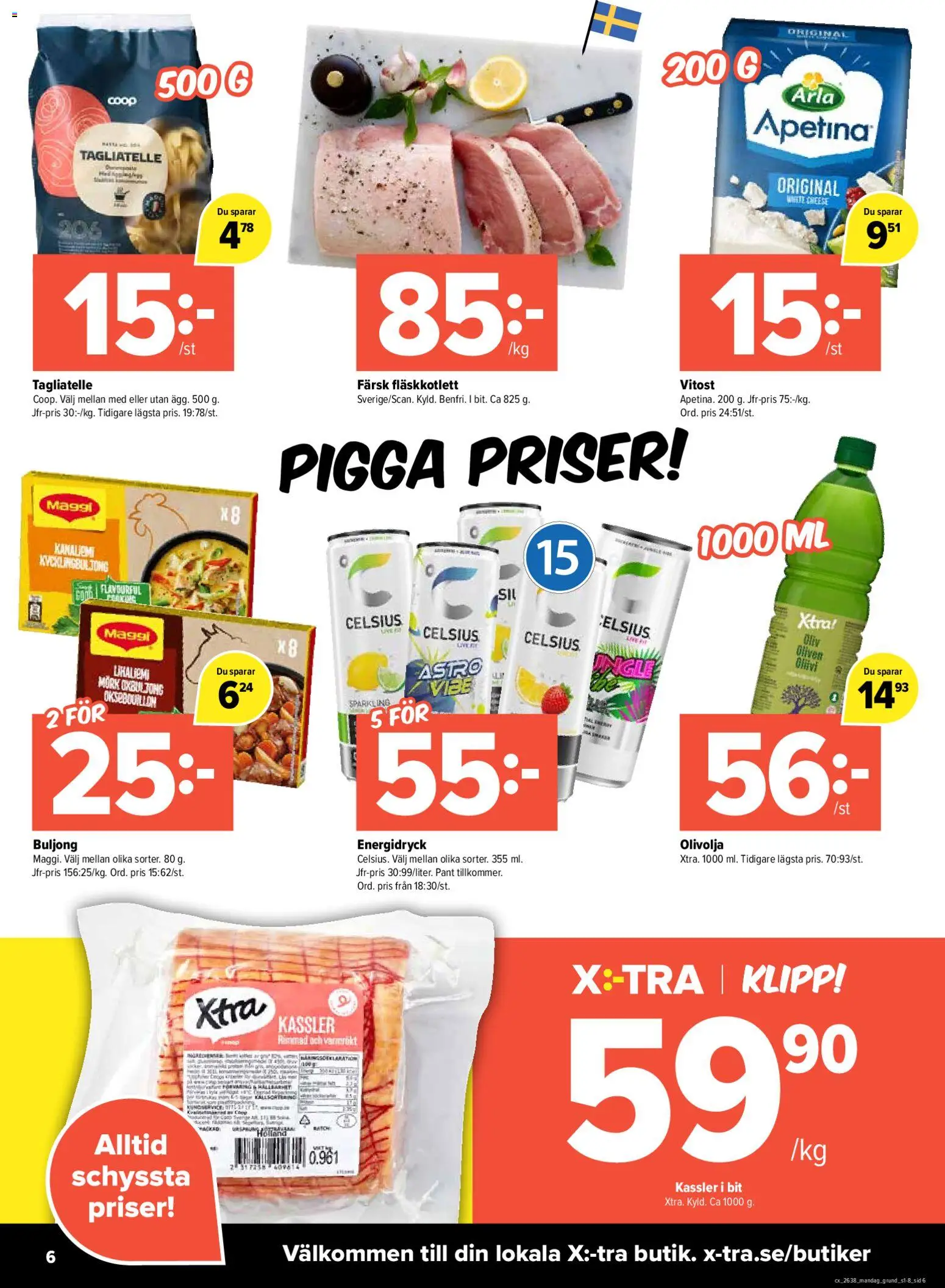 Coop X:-TRA reklamblad aktuell från 14/09/2026 | Sida: 6