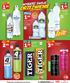 Pogląd oferty "Topaz gazetka" - ważna od 24.09.2026 | Strona: 43 | Produkty: Woda żywiec, Woda mineralna, Napój energetyczny, Woda