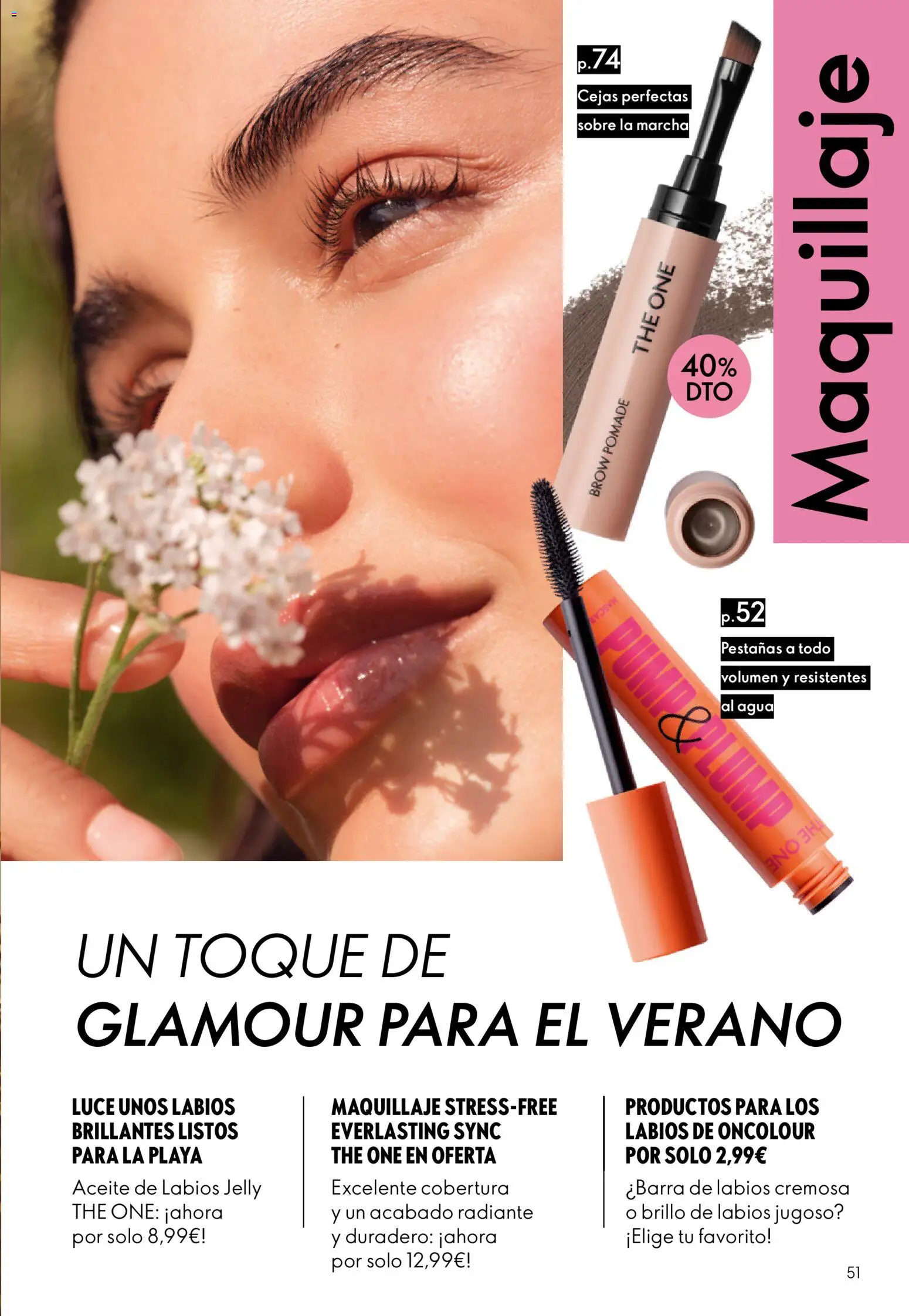 Oriflame - Catálogo Campaña 9 │ válido desde el 24/06/2026 | Página: 51 | Productos: Maquillaje, Brillo de labios, Aceite