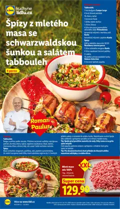 Náhled letáku Mleté maso mix 100%, 1 kg, chlazené, vakuově baleno od 15.06.2026 | Strana: 18