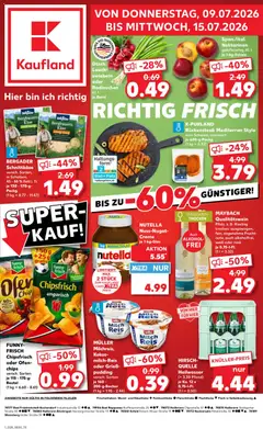 Kaufland DE -DE Folder - Voorbeeld van een folder van Kaufland DE, geldig van 09-07-2026