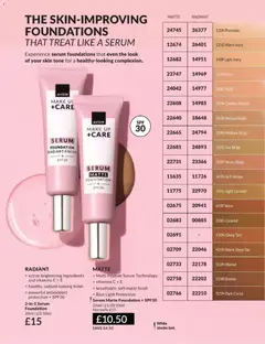 Preview of AVON - Offers valid from 01/08/2026 | Page: 25 | Products: Honey, Cocoa