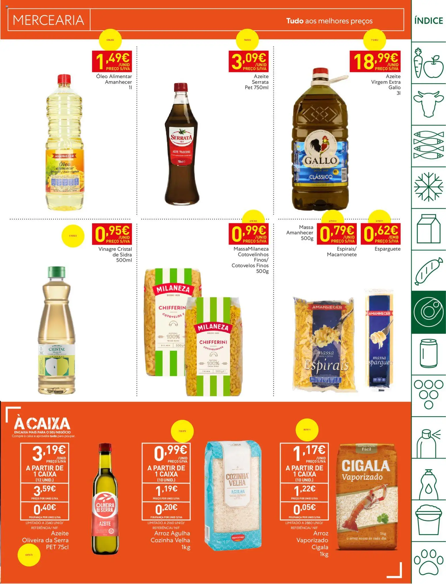 Recheio folheto Madeira │ válido de 28/07/2026 | Página: 15 | Produtos: Vinagre, Milaneza, Óleo, Massa
