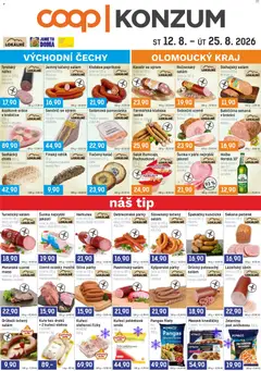 Náhled letáku Konzum leták od 12.08.2026