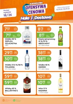Pogląd oferty "Eurocash gazetka - Ofensywa Alkoholowa" - ważna od 16.09.2026