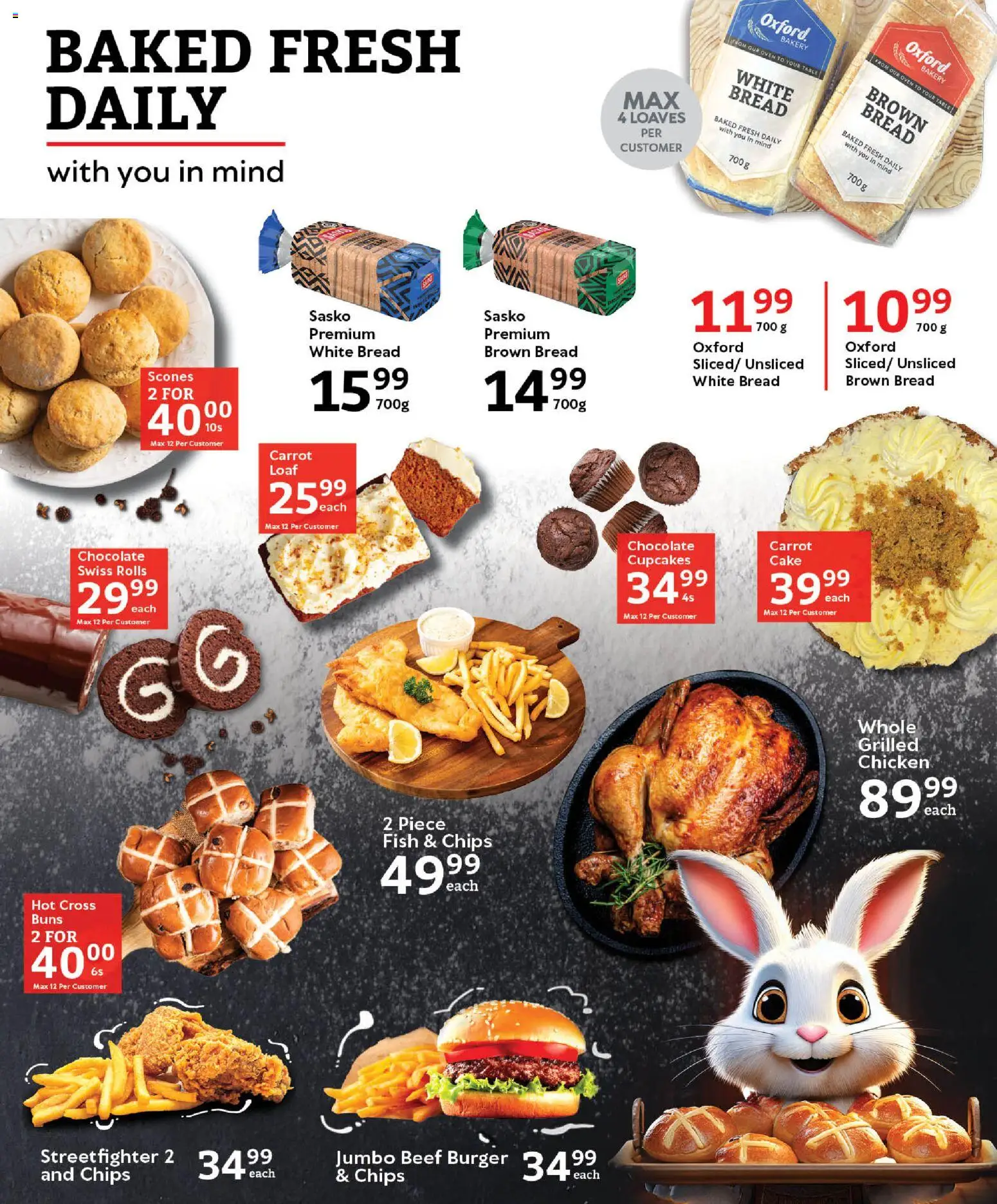 New Oxford Freshmarket catalogue – valid from 11.03.2026 | Page: 11 | Products: Cake, Oven, Table, Buns