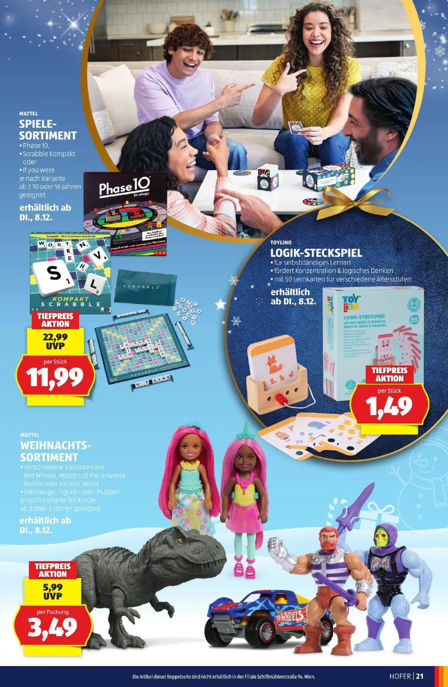 Hofer Weihnachtskatalog gültig ab 28.10.2026 | Seite: 21