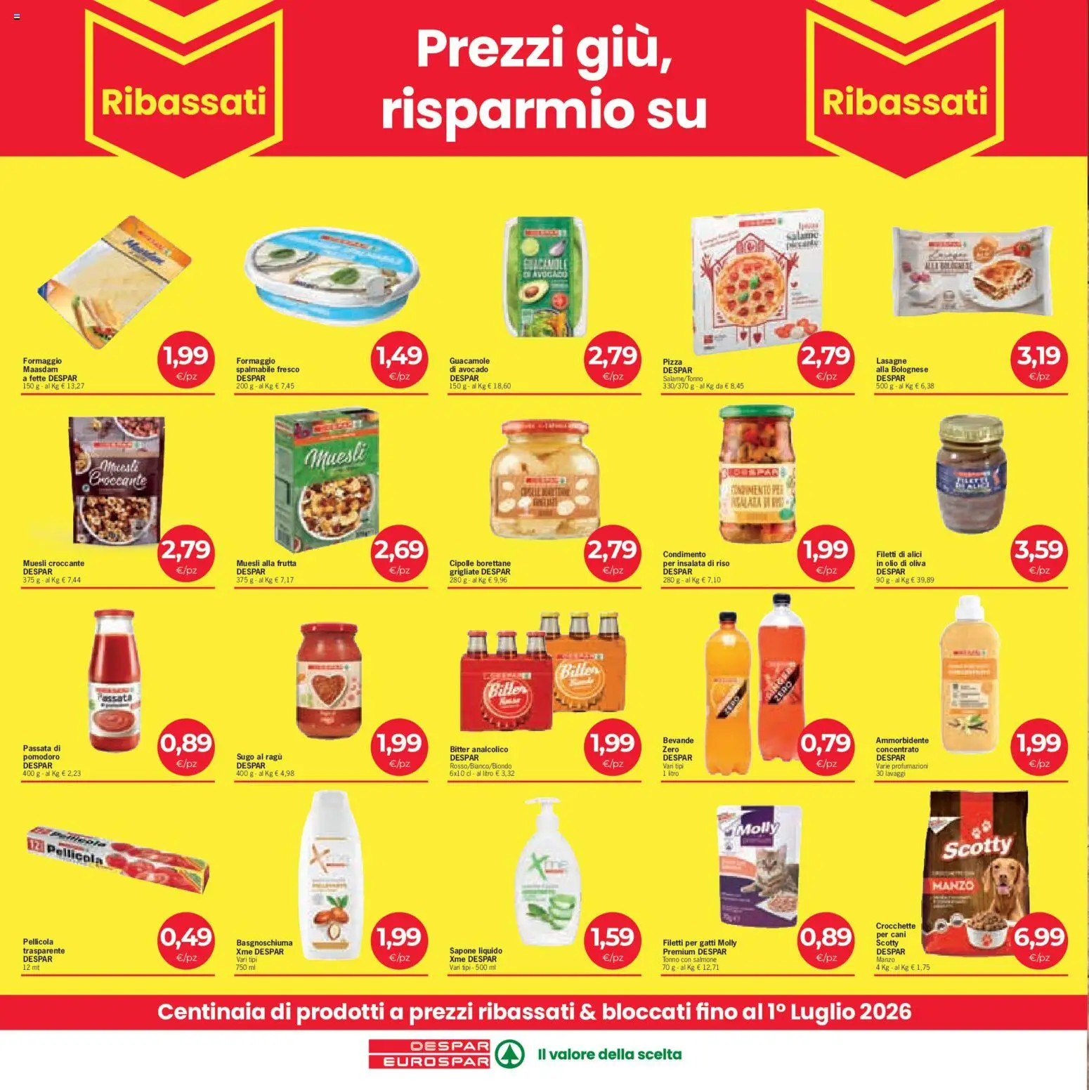 Volantino Eurospar del 21.05.2026 | Pagina: 10 | Prodotti: Ammorbidente, Riso, Manzo, Tonno