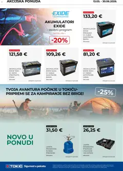 Tokic Akcijska Ponuda - Pregled kataloga iz trgovine Tokić, vrijedi od 13.05.2026 | Stranica: 4 | Proizvodi: Štednjak