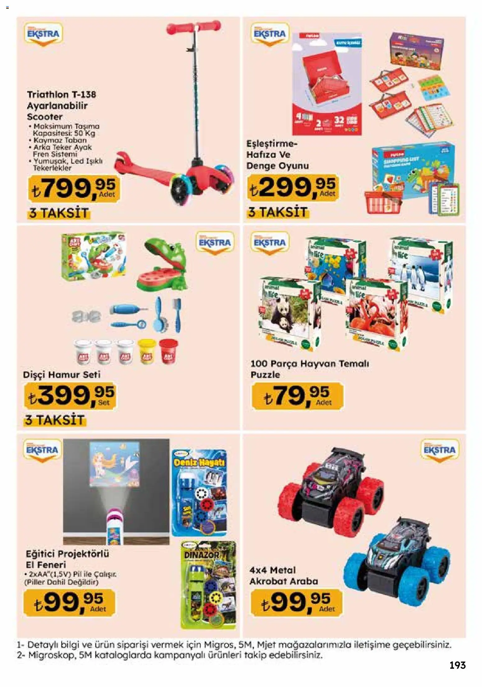 Migros Katalog - 5M Migroskop Dijital - 14.05.2026 tarihinden itibaren geçerlidir | Sayfa: 193
